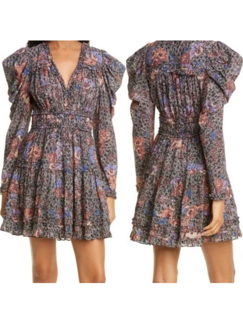 Ulla Johnson julie puff sleeves dress
